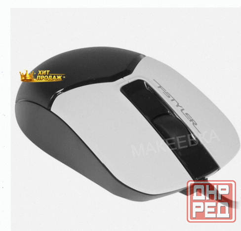 Мышь Проводная a4tech Fstyler fm12 Черный - арт:8555 Макеевка - изображение 2
