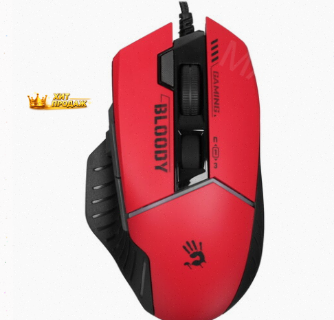 Мышь Проводная a4tech Bloody w95 Max Sports [w95 Max Sports Red] Красный - арт:8110 Макеевка