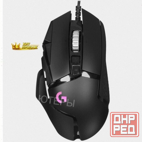 Мышь Проводная Logitech g502 Hero [910-005474] Черный - арт:9769 Макеевка - изображение 3