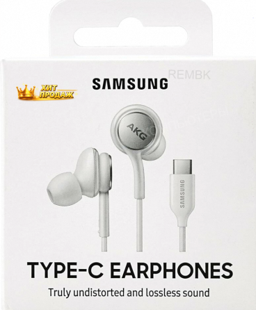 Наушники Проводные c Микрофоном 1м Samsung Akg n20 Type-c White (белый) Original - арт:7816 Макеевка