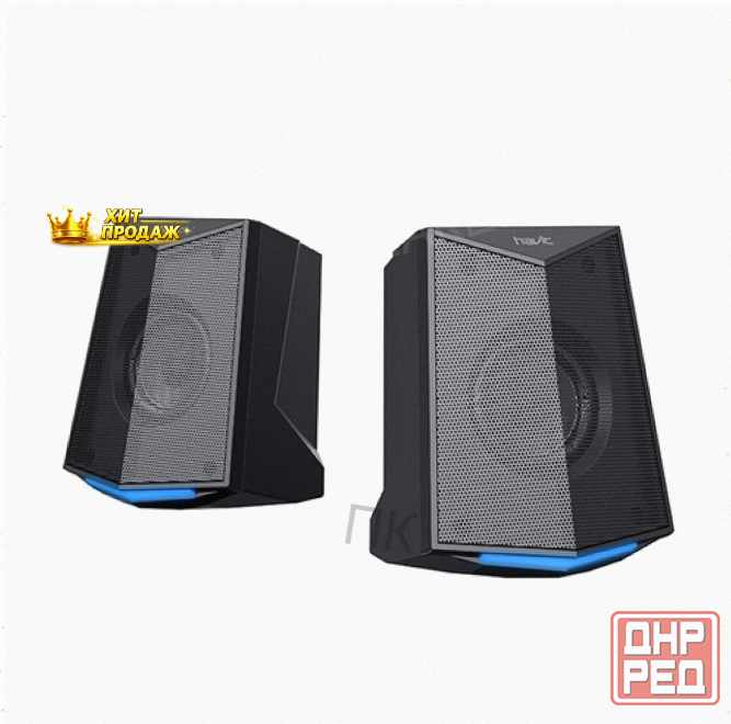 Игровая Акустика с Подсветкой Havit hv-sk707 2.0 Usb 6 вт. - арт:9241 Макеевка - изображение 1