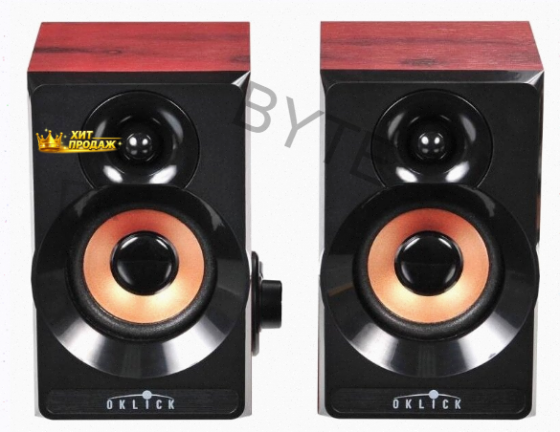 Компьютерная Акустика Oklick ok-161 6 вт, Wood - арт:8090 Макеевка