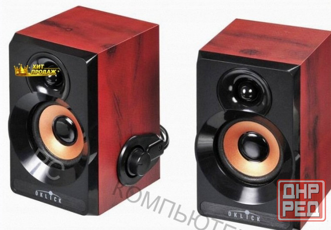 Компьютерная Акустика Oklick ok-161 6 вт, Wood - арт:8090 Макеевка - изображение 3