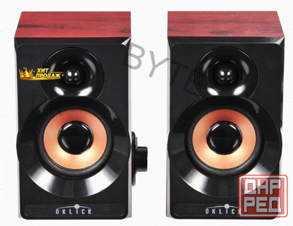 Компьютерная Акустика Oklick ok-161 6 вт, Wood - арт:8090 Макеевка - изображение 2