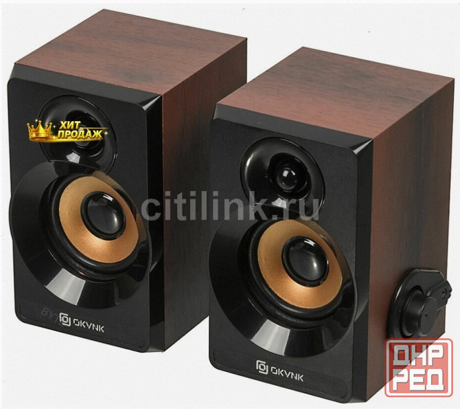 Компьютерная Акустика Oklick ok-161 6 вт, Wood - арт:8090 Макеевка - изображение 4