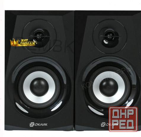 Колонки Оклик ok-166 40 вт, Черный - арт:8078 Макеевка - изображение 2