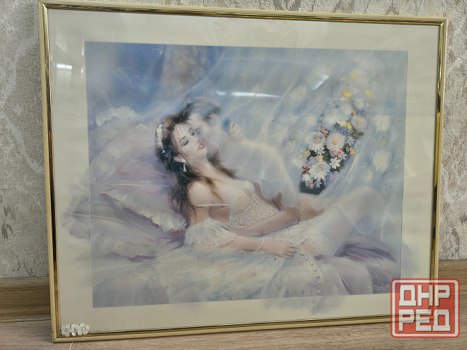 Картина под стеклом "Любовь" Донецк - изображение 1