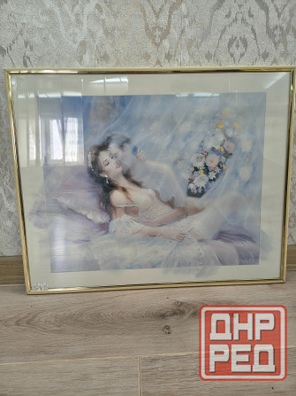 Картина под стеклом "Любовь" Донецк - изображение 2