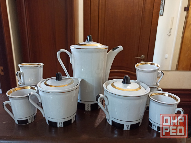 Сервиз кофейный ссср Донецк - изображение 3