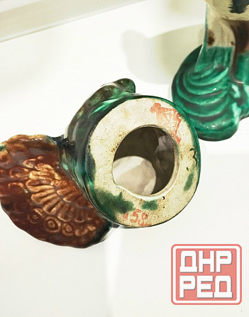 Статуэтки 1950 г., обливная керамика-майолика ссср Донецк - изображение 5