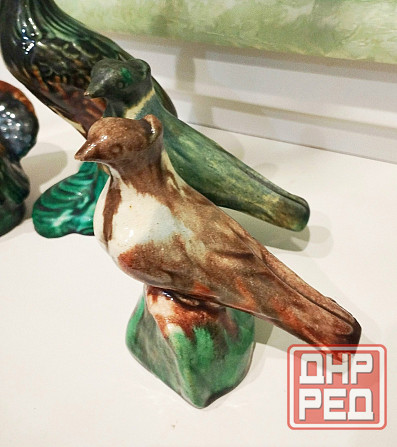 Статуэтки 1950 г., обливная керамика-майолика ссср Донецк - изображение 3