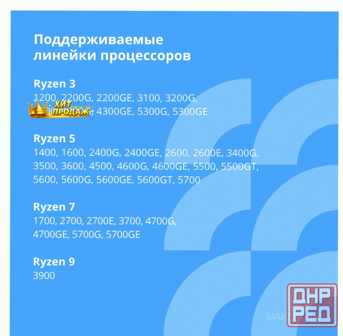 Материнская Плата Cbr mb-ara320-blk Micro-atx - арт:4779 Макеевка - изображение 3