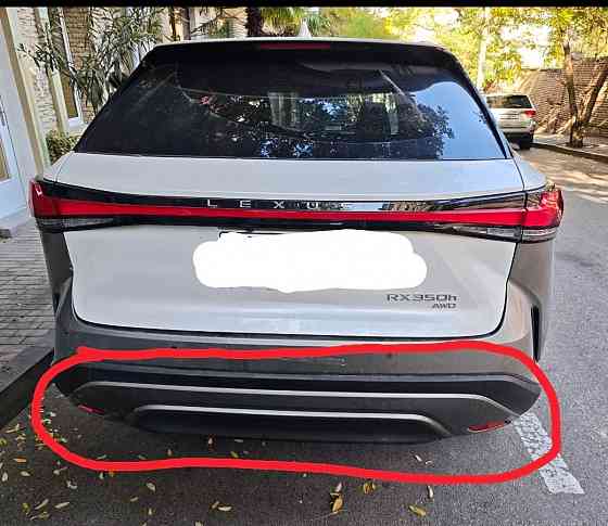 Накладка заднего бампера Lexus RX V 2023- Донецк