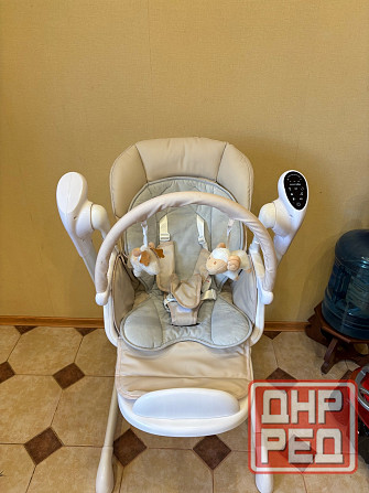 Детский столик для кормления, шезлонг с автоукачиваниемCarmella Cascato Донецк - изображение 3