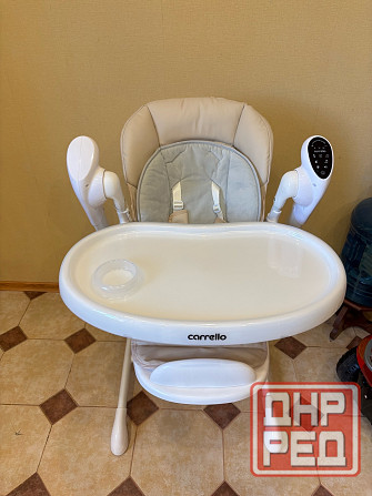 Детский столик для кормления, шезлонг с автоукачиваниемCarmella Cascato Донецк - изображение 1