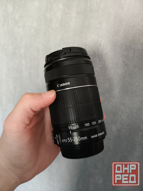 Продам Canon zoom lens ef-s 55-250mm 1:4-5:6 is ii Донецк - изображение 1
