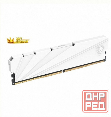 Оперативная Память Ddr4 16gb 3200mhz Netac Shadow s White Ntssd4p32sp-16w - арт:1404 Донецк - изображение 1