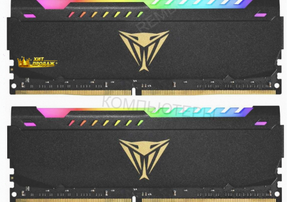 Оперативная Память Ddr4 2x16gb 3200mhz Patriot Pvsr432g320c8k Viper Steel Rgb Rtl Gaming - арт:9785 Донецк