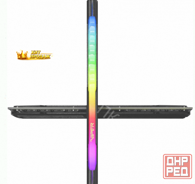 Оперативная Память Ddr4 2x16gb 3200mhz Patriot Pvsr432g320c8k Viper Steel Rgb Rtl Gaming - арт:9785 Донецк - изображение 4