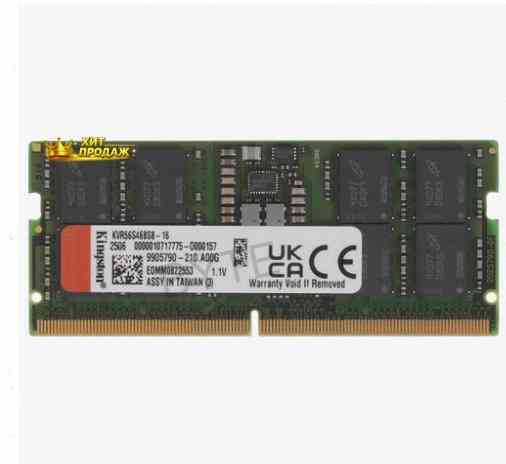 Оперативная Память Sodimm Kingston Valueram [kvr56s46bs8-16] 16 гб - арт:9024 Донецк
