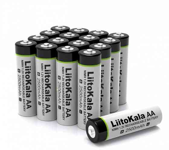 Оригинальны аккумуляторы Liitokala Ni-mh 2500 mAh Донецк