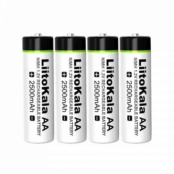 Оригинальны аккумуляторы Liitokala Ni-mh 2500 mAh Донецк