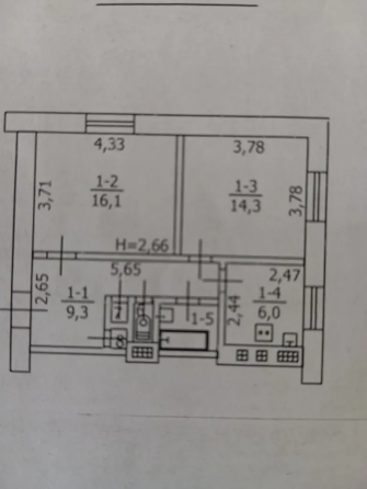 Продажа 2к квартиры рядом с центром Макеевка