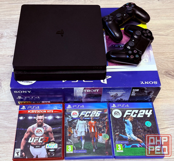 Продам PlayStation 4 Slim 1Tb Донецк - изображение 1