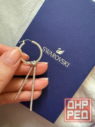 Серьги Swarovski оригинал Донецк - изображение 5