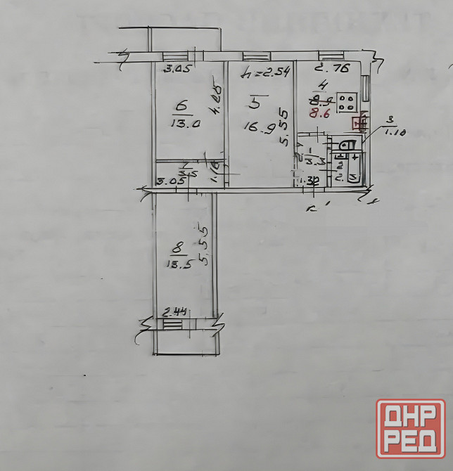 Продам 3 комн центр мкрн. Текстильщик Кировский район Донецк - изображение 10