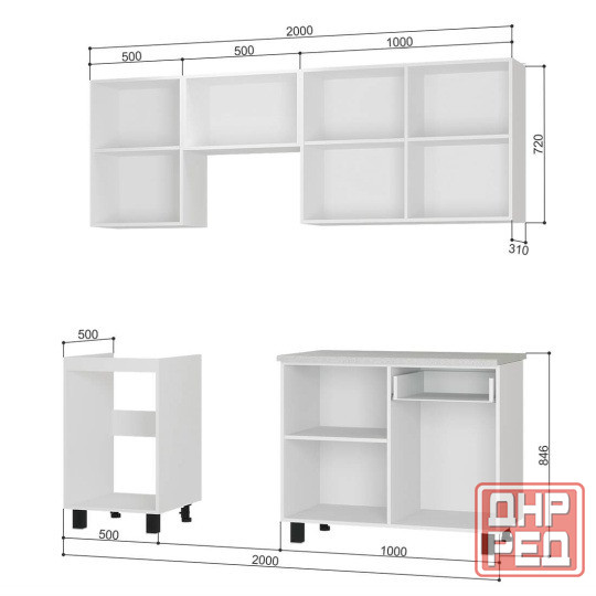 Кухня Сканди 2000м Донецк - изображение 2