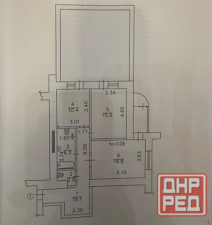 Продажа квартиры с террасой в Новострое-Ворошиловский район ! Донецк - изображение 12