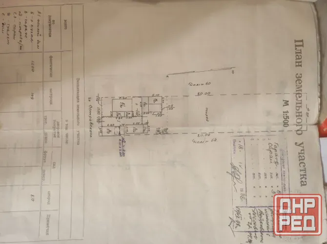 Продам план пгт Войковский Амвросиевка - изображение 1