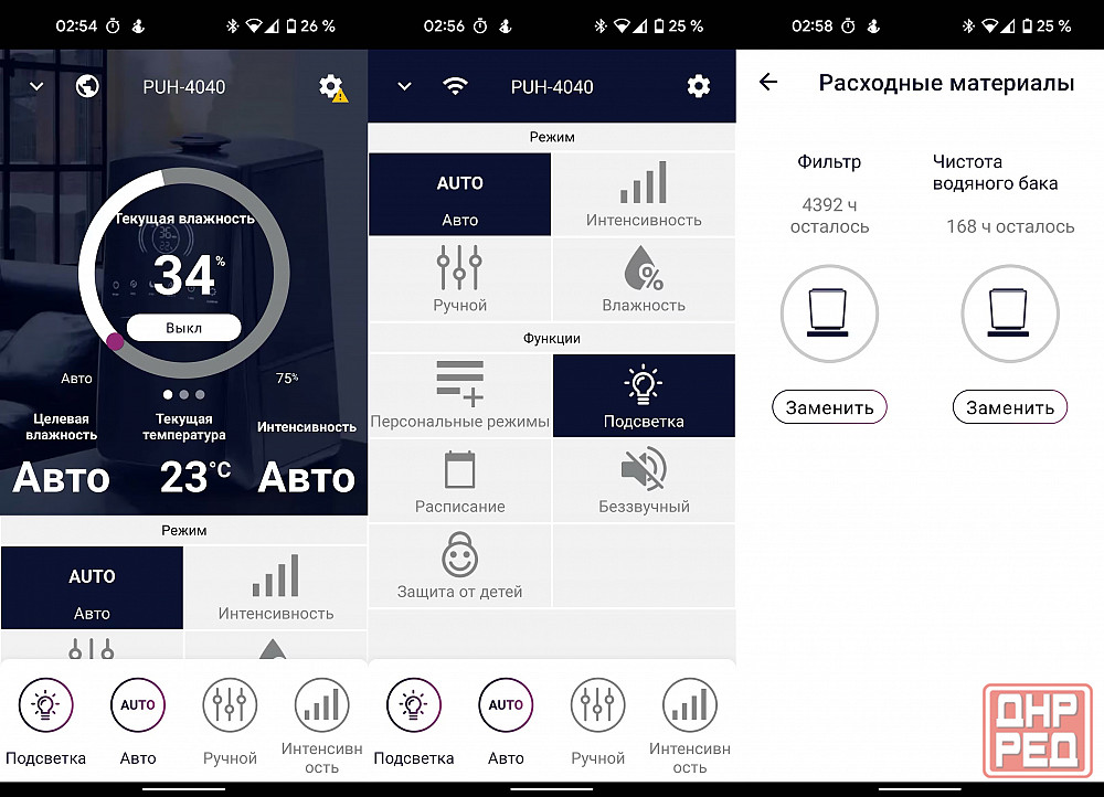 Увлажнитель воздуха Polaris PUH 4040 Wi-Fi IQ Home, ультразвуковой Донецк - изображение 4