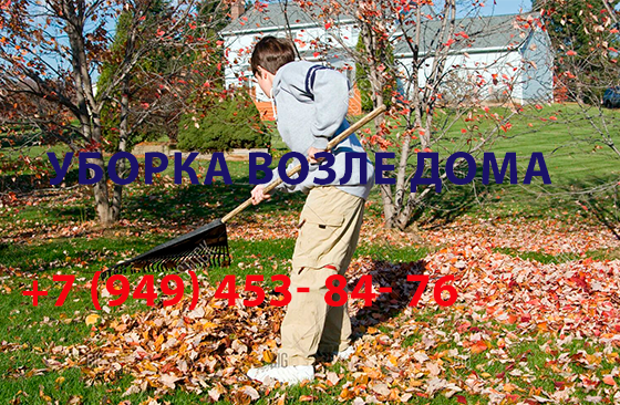 Порядок возле дома Донецк