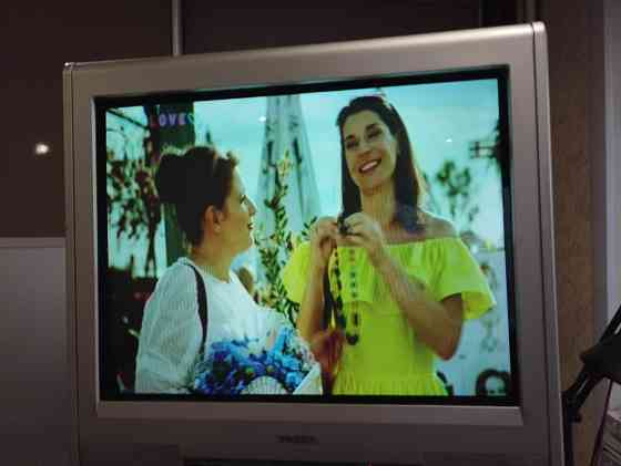 TOSHIBA 21''плоский экран,отличное изображение,пульт новый Донецк
