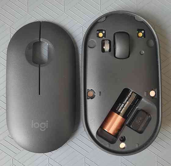 Мышь беспроводная Logitech Pebble M350 Graphite, Bluetooth Донецк