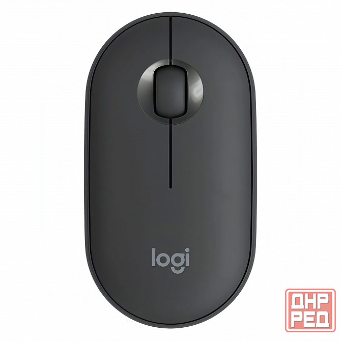 Мышь беспроводная Logitech Pebble M350 Graphite, Bluetooth Донецк - изображение 1
