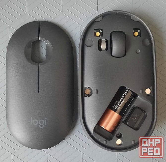 Мышь беспроводная Logitech Pebble M350 Graphite, Bluetooth Донецк - изображение 5