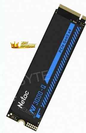 Ssd Накопитель Netac nv3000 512gb nt01nv3000q-512-e4x m.2 2280, Pci-e 3.0 x4, Черный по д - арт:4265 Макеевка
