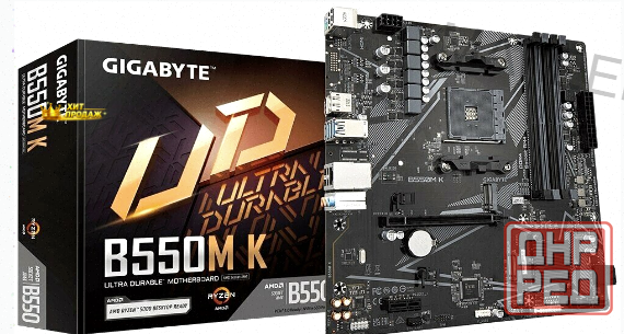 Материнская Плата Gigabyte b550m k (rev. 1.0) - арт:4432 Макеевка - изображение 1