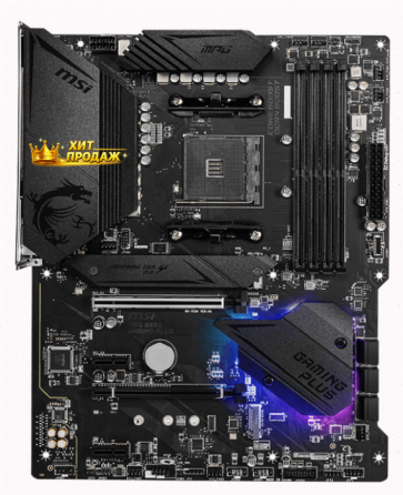 Материнская Плата Msi Mpg b550 Gaming Plus Soc-am4 Amd b550 4xddr4 Atx ac`97 8ch(7.1) Gbl - арт:6552 Макеевка