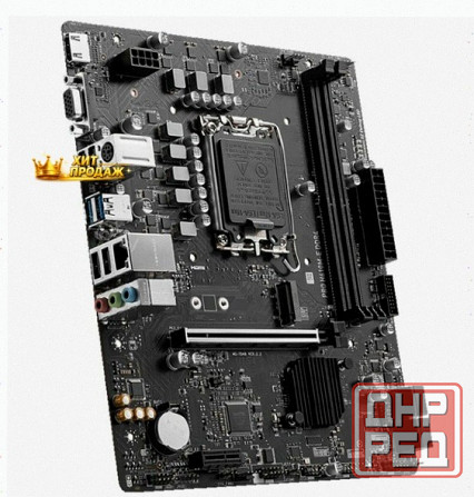 Материнская Плата Msi b Pro h610m-e h610 Lga1700 2ddr5, Matx - арт:8200 Макеевка - изображение 2