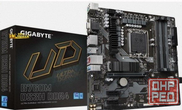 Материнская Плата Gigabyte b760m ds3h Ddr4 - арт:1045 Макеевка - изображение 3