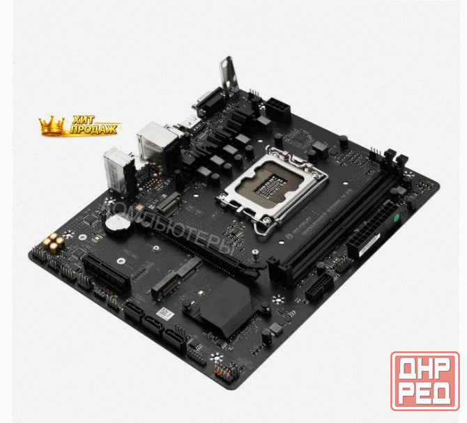 Материнская Плата Maxsun ms-challenger b760m-n d5 1700, b760, 2xddr5, Matx, Rtl - арт:9819 Макеевка - изображение 4