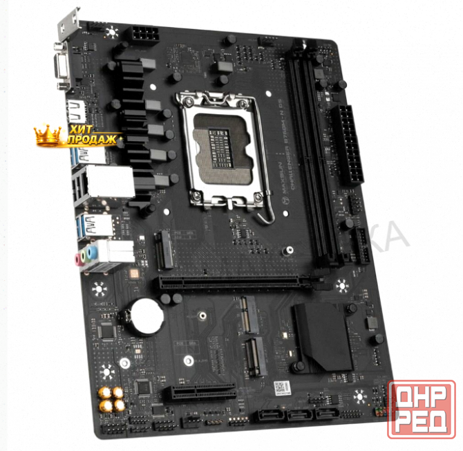 Материнская Плата Maxsun ms-challenger b760m-n d5 1700, b760, 2xddr5, Matx, Rtl - арт:9819 Макеевка - изображение 3