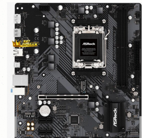 Материнская Плата Asrock a620m-hdv/m.2 (am5, Matx) - арт:2001 Макеевка