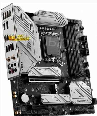 Материнская Плата Msi Mag b760m Mortar Wifi ii Matx Lga1700 4ddr5 Pci-ex16 Pci-ex4 3m.2 4 - арт:3375 Макеевка