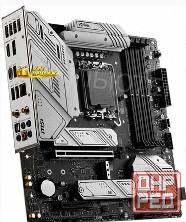Материнская Плата Msi Mag b760m Mortar Wifi ii Matx Lga1700 4ddr5 Pci-ex16 Pci-ex4 3m.2 4 - арт:3375 Макеевка - изображение 4