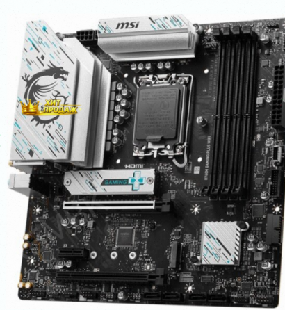 Материнская Плата Msi b760m Gaming Plus Wifi (lga1700, Matx) - арт:9376 Макеевка